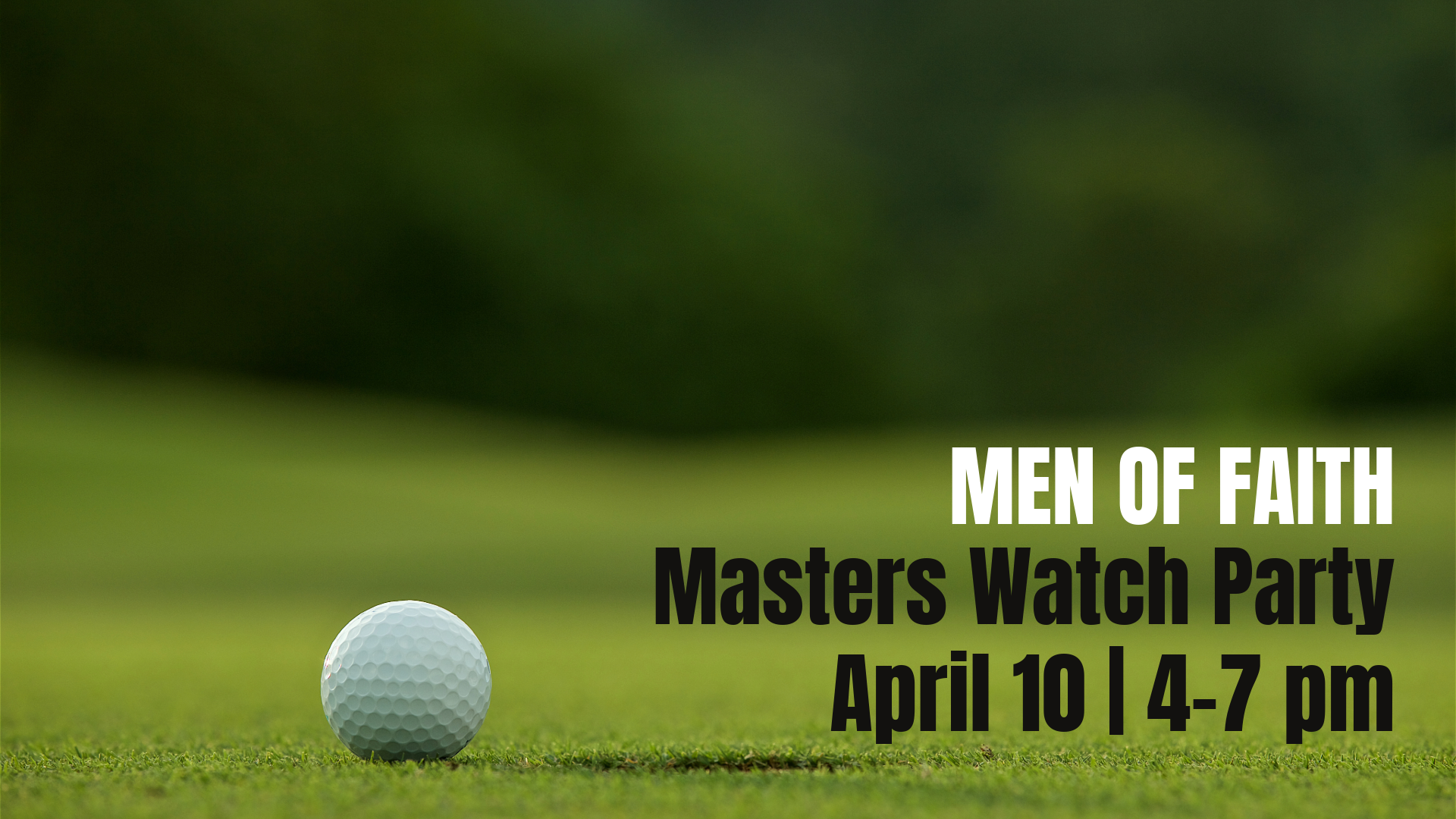 Masters Watch Party