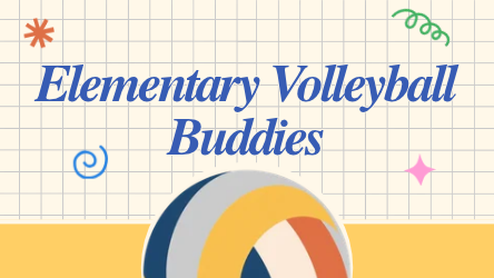 Elementary Volleyball Buddies